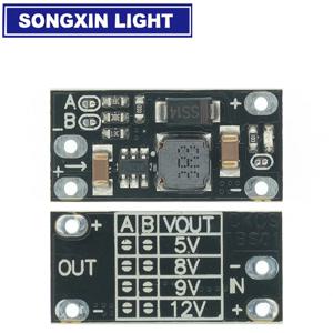 SM 최신 다기능 미니 부스트 모듈 스텝 업 보드, LED 표시기 DIY 전자 전압 모듈, 5V, 8V, 9V, 12V, 1.5A, 1-20 개