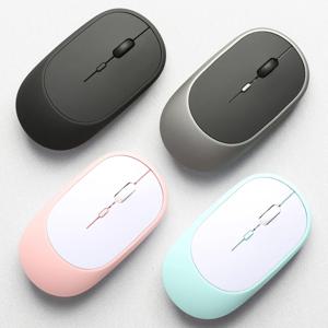 무선 마우스 충전식 마우스 게이머 듀얼 모드 블루투스 호환 2.4G USB 마우스 노트북 패드 태블릿 PC Macbook Mause