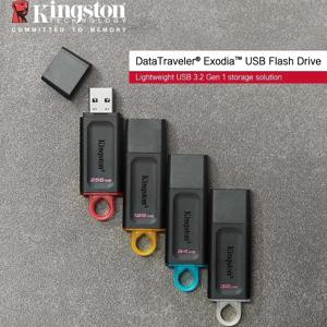 Kingston 펜 드라이브 USB 플래시 드라이브 DTX 64GB 128GB 256GB Pendrive 고속 USB3.2 플래시 디스크 미니 키 메모리 스틱 3.0