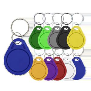 재기록 가능 0 블록 UID 태그 RFID UID Keyfobs 재기록 복사기 라이터 복사기 복사 IC 카드, 13.56MHz, 50 개