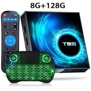 스마트 TV 박스 2024 T95 플러스, HD 6K, 안드로이드 14, 올위너 H616, 4GB, 64GB, 128GB, 듀얼 와이파이 미디어 플레이어, PK X96Max Plus H96 셋톱 박스