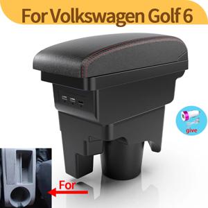 폭스바겐 골프 6 팔걸이 박스, VW 골프 6 골프 5 Mk6 MK5 제타 5 차량용 팔걸이, VW 사기타 보관함, 내부 세부 사항