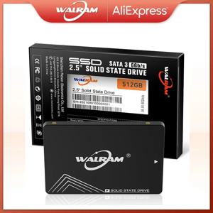 WALRAM 내장 SATA3 솔리드 스테이트 드라이브 2.5, 데스크탑 PC 노트북용 SSD, 120GB, 240GB, 1TB, 128GB, 512GB, 256GB, 480GB, 500GB, 2TB HDD SSD