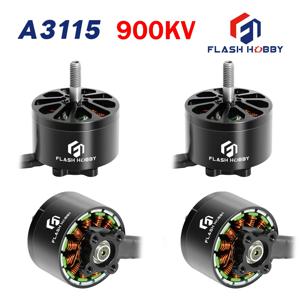 FLASHHOBBY FPV 프리스타일 장거리 Cinelifter 드론 RC 모델용 브러시리스 모터 6S LIPO, A3115 3115 900KV, 9 인치 10 인치