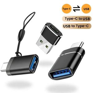 USB C 타입-USB 3.0 OTG 어댑터, USB C 수-USB 암 변환기, 노트북 맥북 삼성 샤오미 USB C OTG 커넥터, 1 PC, 2PC