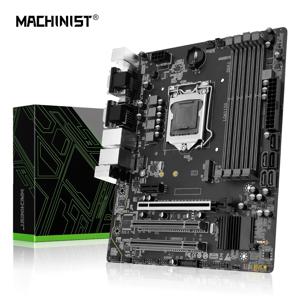 MACHINIST H97M PRO LGA 1150 마더보드, M-ATX 지지대, DDR3 RAM, 인텔 코어 I3, I5, I7, E3 CPU, SATA3.0, USB3.0, NVME, NGFF M.2