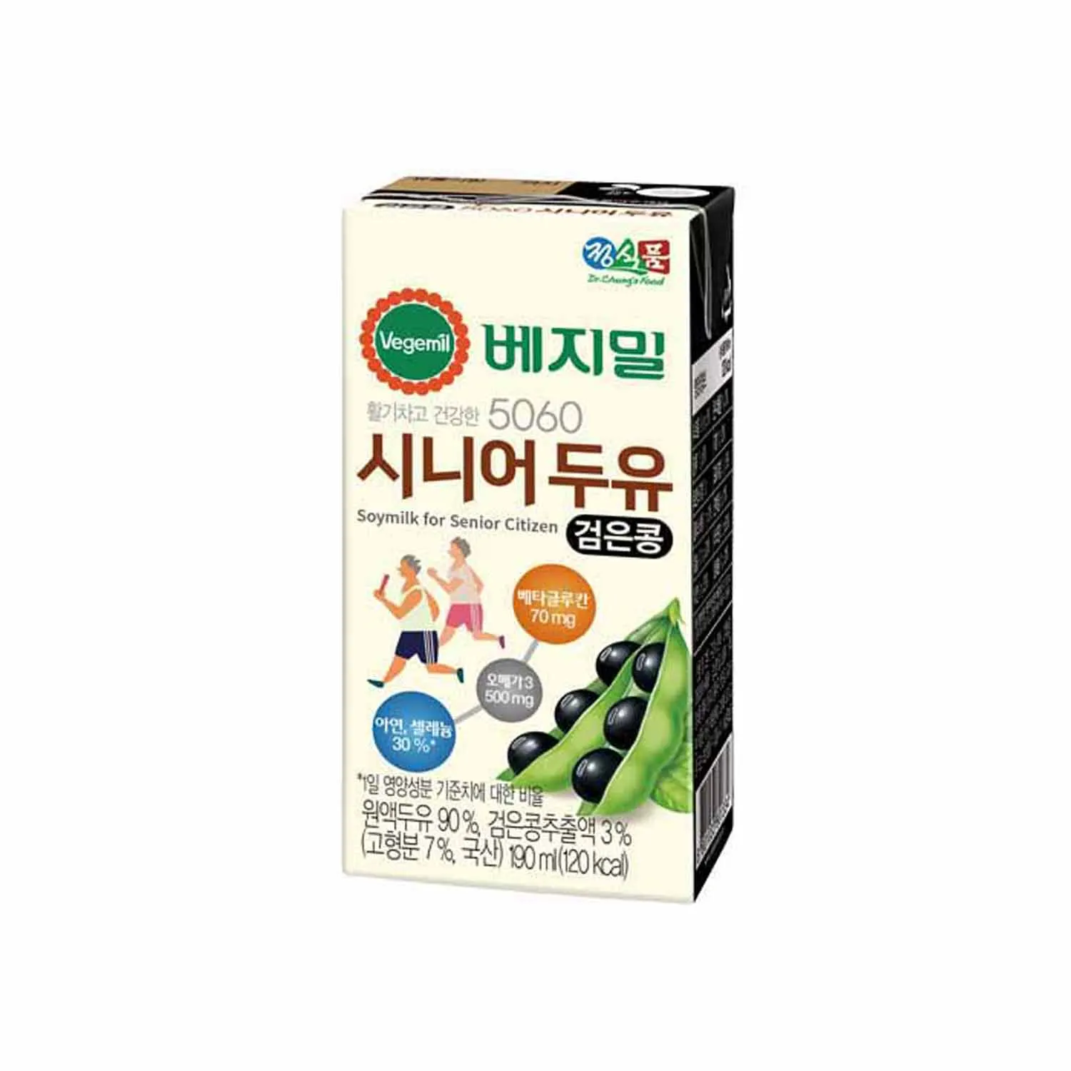 베지밀 5060시니어두유 190mlx48팩