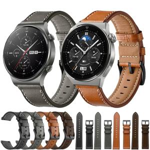 화웨이 워치 GT 3 2 GT2 프로용 손목 밴드 가죽 스트랩, 46mm 스마트워치 밴드, 화웨이 GT3 프로용 46mm 22mm 워치 밴드 액세서리