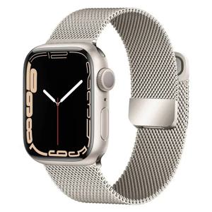 애플 워치 밴드용 밀라노 루프, 벨트 팔찌, iWatch 시리즈 7 se 3 5 6 울트라 8 스트랩, 44mm, 40mm, 45mm, 41mm, 38mm, 42mm, 49mm, 45mm