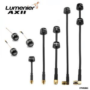 Lumenier AXII 2 이중 장거리 FPV 안테나 RHCP, Fatshark EV200D FPV 고글 FPV RC 레이싱 드론 모델용, 5.8GHz 2.2dBi 이득