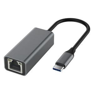 USB C타입 이더넷 어댑터 네트워크 카드, USB C타입-RJ45 100/1000Mbps 랜 인터넷 케이블, 맥북 PC 윈도우 XP 7 8 10 LUX용