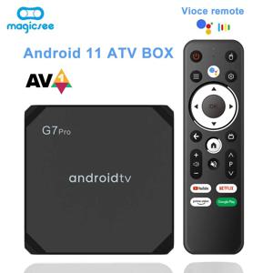 G7 프로 스마트 TV 박스, 안드로이드 11.0, Amlogic S905Y4 쿼드 코어, 2GB, 16GB, 4GB, 32GB, 지지대 듀얼 와이파이, 2.4G, 5GB, BT AV1, 4K HDR 미디어 플레이어