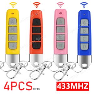 4-1PC 원격 제어 433MHZ 무선 복사 컨트롤러, 자동차 키 차고 문 오프너 복제 코드 원격 제어 복사기