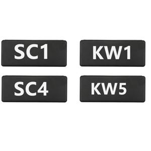 LISHI 자동차 키용 KW1-L KW5-L SC1-L M1MS2 픽 앤 디코더 자물쇠 세공 도구, 2 in 1 SC4 SC1 KW5 KW1