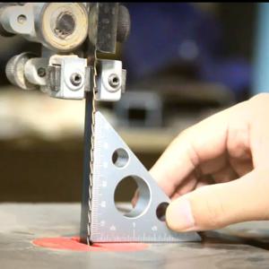 직각자, 알루미늄 삼각자(영국식 및 미터법 눈금 포함), 기계공/목수용 직각자 높이 측정 도구