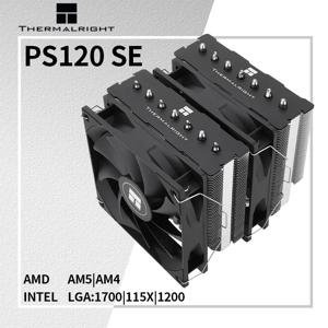 Thermalright PS120 SE CPU 쿨러, 7 히트 파이프, 듀얼 타워 더블 팬, PC 공기 라디에이터 방열판, 인텔 1700 1200 115X AMD AM4 AM5