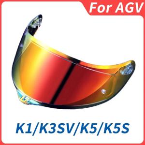 AGV K5 K5S K3SV K1 용 헬멧 바이저, 오토바이 헬멧 렌즈, 긁힘 방지 쉴드, 오토바이 액세서리 안경, Casco Moto