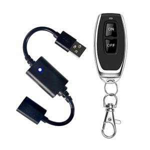 USB 무선 RF 리모컨 스위치 드라이버 전원 켜기 끄기, LED 라이트 스트립, 독서 램프 라이트 선풍기, DC 5V