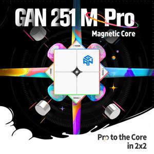 Picube GAN251 M Pro Air Leap 마그네틱 스피드 큐브, 전문가용 GANCUBE 251 M, 2x2x2 Mangetic Cubo 퍼즐, GAN251 Magic Cubo