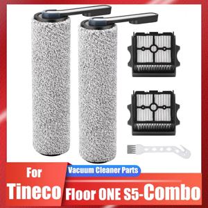 무선 습식 건식 진공 청소기용 HEPA 필터 및 브러시 롤러, Tineco 플로어 ONE [S5-Combo], S5/S5 PRO에 맞지 않음