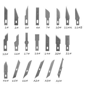 조각 메스 수리 휴대폰 종이 컷, 다기능 칼날 교체, 10 개 1 로트