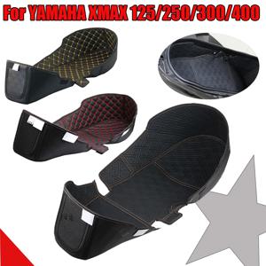 YAMAHA XMAX 300 125 250 400 X-MAX XMAX300 XMAX125 액세서리, 좌석 보관함, 내부 패드, 화물 트렁크 라이너 보호대