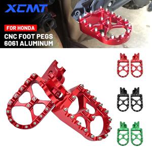 오토바이 CNC 풋 페그 레스트 페달 풋 페그, 혼다 CR CRF 125R 150R 250R 250X 450R 450X 250RX 450RX 250F 450L MX 더트 바이크용