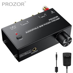 Prozor 포노 프리앰프 컨버터, 오디오 애호가 M/M 포노 프리앰프, 레벨 제어, AK-750S 2 RCA 입출력