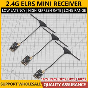 ELRS 2.4G 미니 리시버 ExpressLRS 2.4G RX 장거리 리시버, RC FPV 장거리 레이싱 드론 쿼드콥터용, 2 PCs, 3PCs