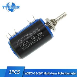 WXD3-13-2W 정밀 멀티턴 전위차계, 1K 2.2K 3.3K 4.7K 6.8K 10K 22K 47K 100K Ohm, 10 랩 권선 전위차계, 1 개