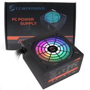 Fonte 500W PSU12V PC 전원 공급 장치, 사무실 500W 24 핀 ATX 컴퓨터 전원 공급 장치, PSU 500W PC 게임 전원, PC 게이머 소스 게임