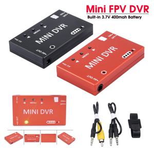 미니 FPV DVR 비디오 오디오 녹음기, 내장 3.7V 400mah 배터리, FPV RC 멀티콥터 VR 고글 모니터용