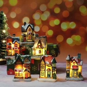 집 장식품에 대 한 크리스마스 집 조명 장식 어린이 크리스마스 선물 새 해 2022 Navidad 장식 침실 밤 빛 배터리
