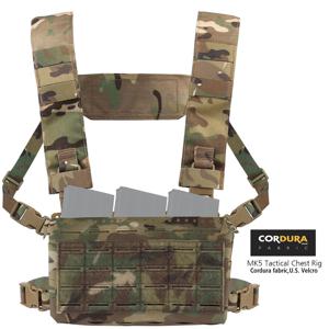 MK5 체스트리그 Molle SS MKV 마이크로 파이트 섀시 플래카드 5.56, 트리플 파우치, 사냥 조끼, 플레이트 캐리어