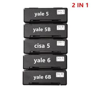 LISHI 2 in 1 스타일 CISA-5 Yale-5 YALE 5B Yale-6 YALE 6B 도구, 인스타코드 데이터베이스 CISA 1198 Yale 244, 신제품