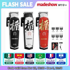 Madeshow 전문 헤어 클리퍼 더브 마그네틱 모터 이발사, Dlc 블레이드 벡터 모터 이발사용, M10 +