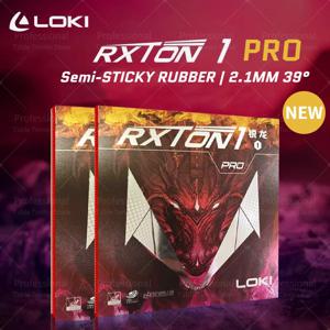 오리지널 LOKI RXTON 1 프로 탁구 고무, 반 점착성, 빠른 공격, 왕 하오 로키, 대회용 탁구 스폰지