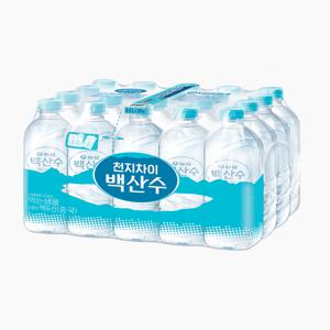 [백산수] 무라벨 500ml X 40개