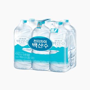 [백산수] 무라벨 2L X 12개