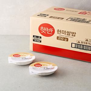 [햇반] 현미쌀밥 210g*36입