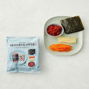 [피코크] 깡통시장식 매콤 진미채조림 꼬마김밥 키트