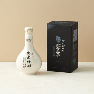 [선물세트] 전통주 박재서 명인 안동소주 호리병 청와대 소주 45도 400ml