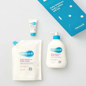 [더마비] 데일리 모이스처 바디로션 선물세트(본품 400ml+리필 400ml+20ml) (쇼핑백 증정)