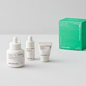 [이니스프리] 블랙티 앰플 스페셜 세트 (앰플50ml+앰플12ml+크림10ml)