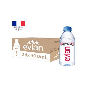 [에비앙] 수입 생수 500mL x 24개