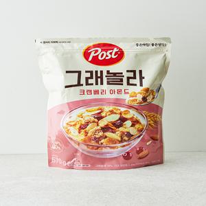 [포스트] 그래놀라 크랜베리아몬드 570g