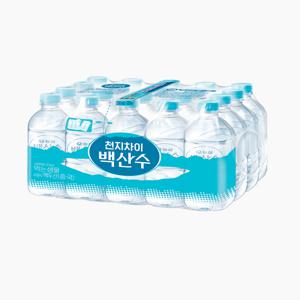 [백산수] 무라벨 330ml 40병 생수 (단일상품)