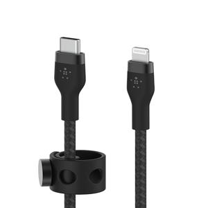 [벨킨] 프로 플렉스 USB-C to 라이트닝 아이폰 고속 충전 케이블 CAA011bt