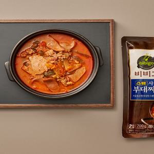 [비비고테이블] 스팸부대찌개 (냉동)