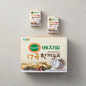 [베지밀] 17곡 한끼두유 190ml*16팩